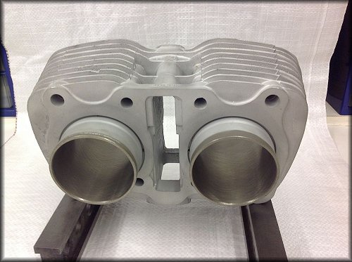 Nikasil coated cylinder