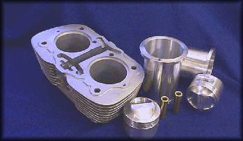 Nikasil coated cylinders